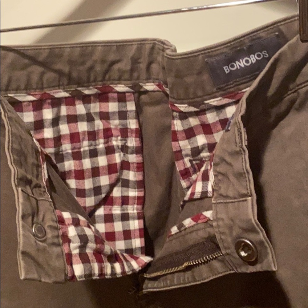 Brown bonobos 34W/32L chinos